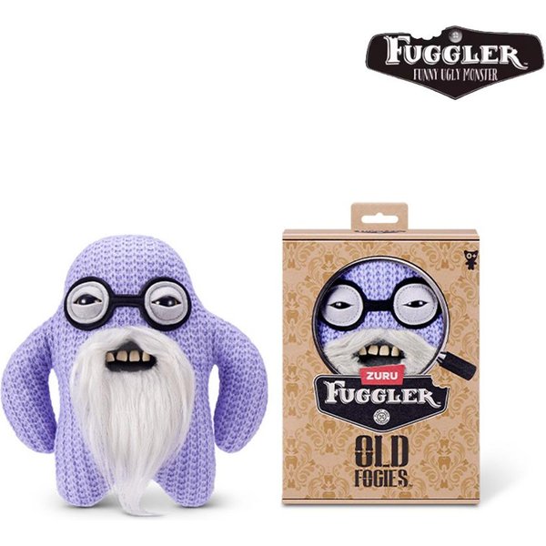 Fuggler Oryginalny Fugg OLD Fogies Pluszowa Lalka Starsze Dziecko PotwóR Z Brzydkimi ZęBami MięKka Pluszowa Zabawka Kolekcjonerskie Pluszaki Prezent Z PudełKiem With Box-image