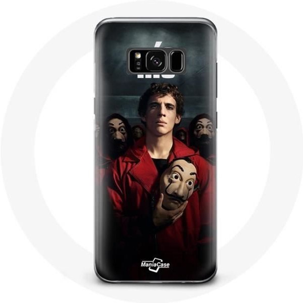 Funda - La Casa De Papel - Samsung Galaxy S8 - Flexible - Negro - ProteccióN-image