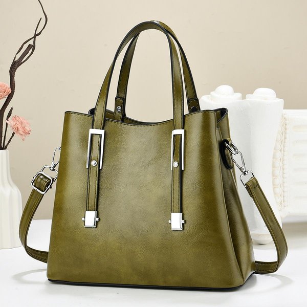 Nuevo Bolso De Mano Textura Temperamento Bolso De SeñOra Madre Bolso Bandolera De Un Solo Hombro Tendencia De Moda Nuevo Estilo Bolso Femenino .-image