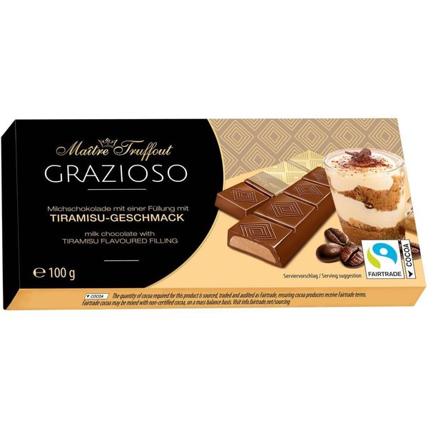 Maitretruffout Chocolates Grazioso Con Relleno De Tiramisú 100 G-image