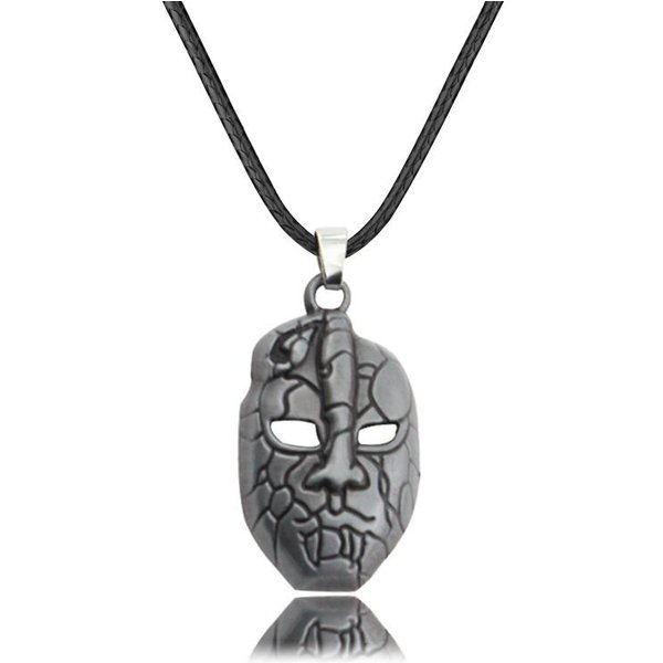 Anime Bizarre Adventure Naszyjnik Kujo Jotaro StrzałA Metalowy Wisiorek ŁAńCuszek Choker Naszyjniki Zawieszka Prezenty BiżUteria Cosplay Collares Gray-image