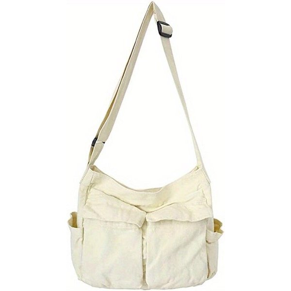 Torebka Damska W Stylu Vintage PłóCienne Nastolatki Torby Na Ramię Torby Kurierskie Damska Torebka Na Co Dzień Torebka Typu Crossbody Brown-image