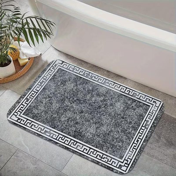 Vintage Mata WejśCiowa ZwierzęCy WzóR Safari AntypośLizgowa ChłOnna Mata PodłOgowa Styl Botaniczny Boho Dywanik Do Przedpokoju 40X60Cm-image