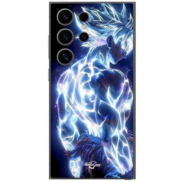 Etui Do Samsung Galaxy S25 Ultra Dragon Ball Z Goku Ultra Instinct BłYszcząCe Czarny-image