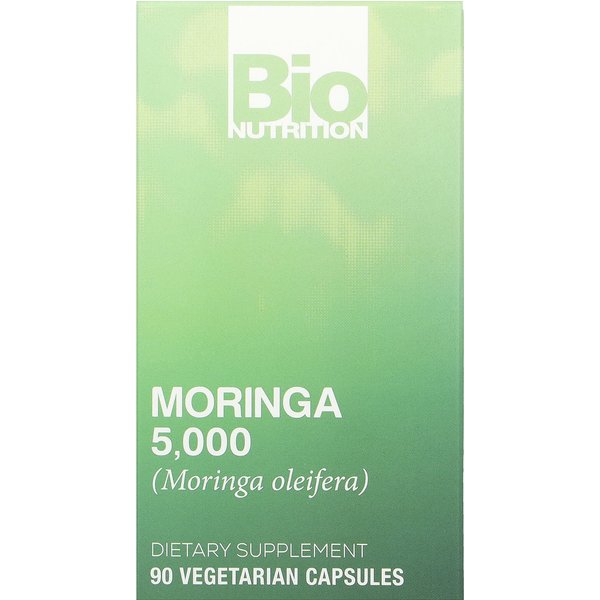 Bio Nutrition, Moringa 5,000, 5,000Mg, 90 CáPsulas Vegetarianas-image