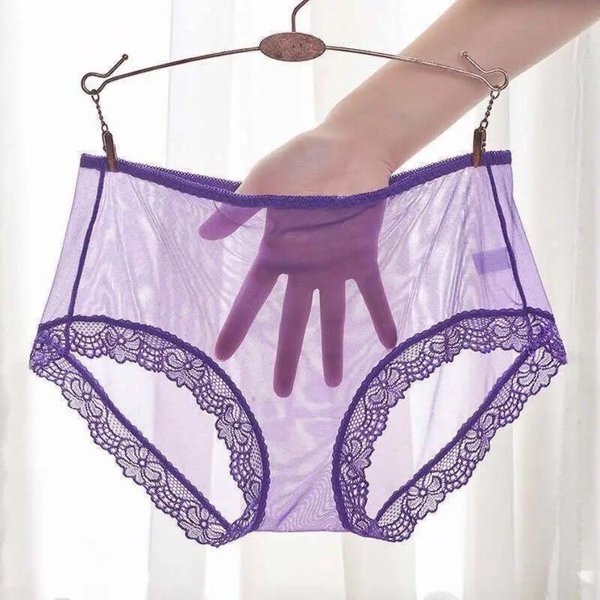 Majtki Dla Kobiety Bielizna Seksowna Koronkowa OddychająCa MięKka Damska Figi Majtki Seksowna Przezroczysta Damska Bielizna EMA 3XL-image