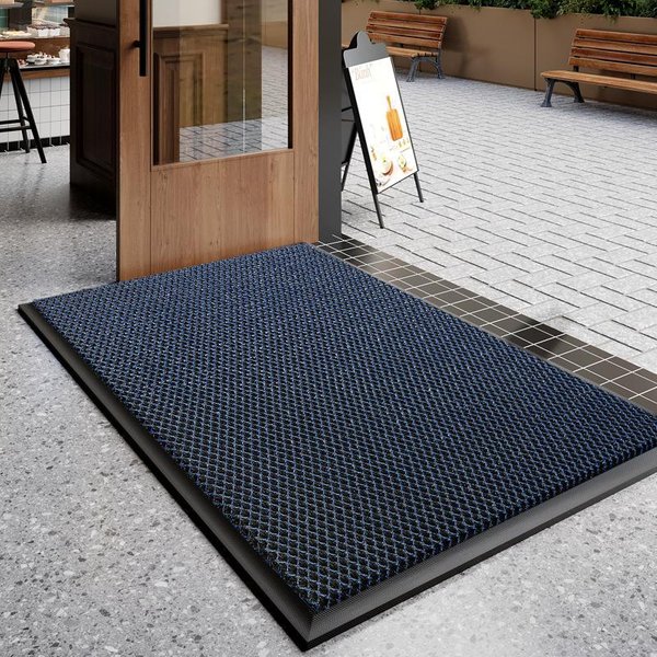 Felpudo De Entrada Alfombra De Entrada Puerta Alfombra Puerta De Casa Felpudo Antideslizante Sala De Estar Lujo Ligero Felpudo De Entrada Para Personas Mayores 40X60Cm-image