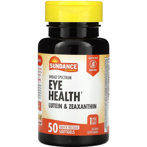 Sundance Vitamins, Salud Ocular De Amplio Espectro, 50 CáPsulas Blandas De LiberacióN RáPida-image