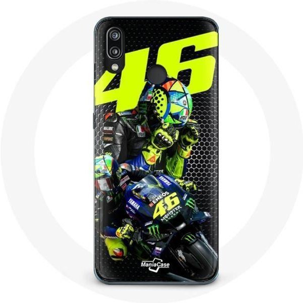 Funda Para Huawei P20 Lite Valentino Rossi Motogp 46 Piloto De Velocidad-image