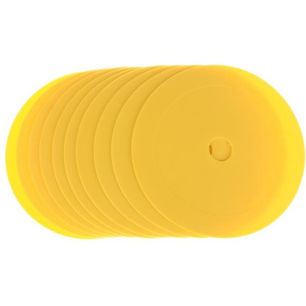 10 Piezas Conos Planos De FúTbol Marcador De Disco Con Agujeros FúTbol Baloncesto Deportes Velocidad Agilidad Ayudas De Entrenamiento Marcadores-image
