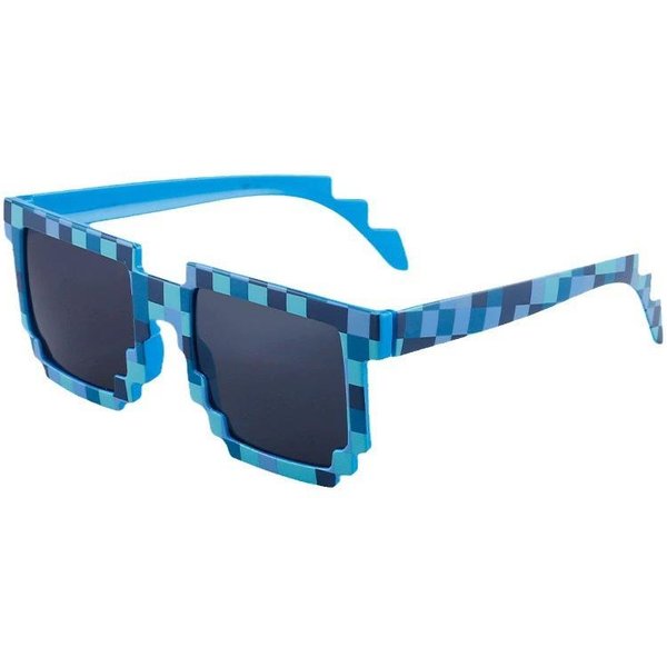 Nuevas Gafas De Sol De Moda Gafas Pixeladas Creeper Gafas Divertidas Para NiñOs NiñAs Gafas De Sol Mosaico Novedosas 1PC-image