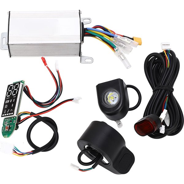 Kontroler Hulajnogi Elektrycznej Zestaw WyśWietlacza Do Hulajnogi Ze Stopu Aluminium Akcesoria Do Hulajnogi Elektrycznej 36V 350W-image