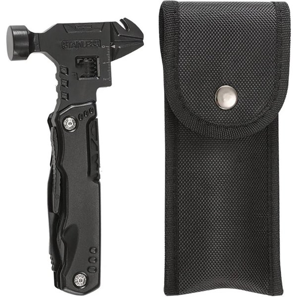 CombinacióN De Llave Y Martillo Multifuncional, Alicates Plegables Universales, Llave De Herramienta, Alicates Plegables Universales, Herramientas De Mano Negro-image