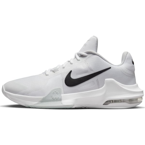 Zapatillas Nike Air Max Impact 4 Blanco Negro Hombre Platino Puro DM1124-100 42.5-image