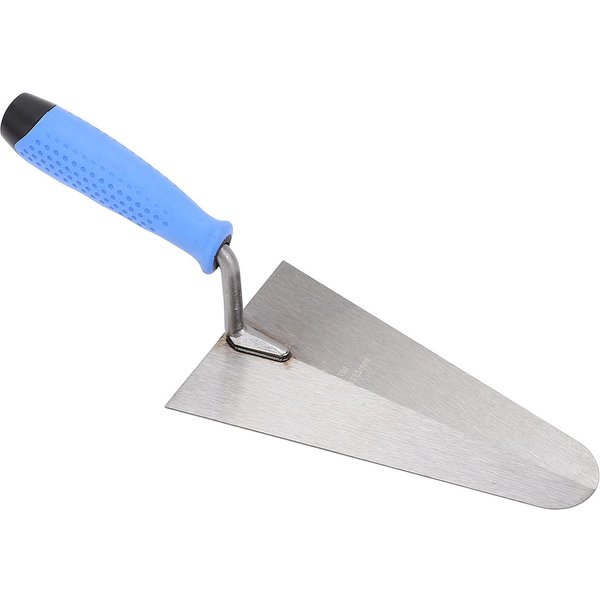Llana De AlbañIleríA ErgonóMica Con Agarre De Goma Suave, Llana De Yeso De Acero Al Carbono Para Paredes Y Pisos-image