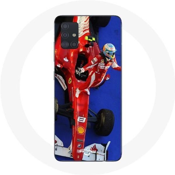 Funda - Maniacase - Samsung Galaxy A71 - FóRmula 1 - Fernando Alonso - Roja Rojo-image