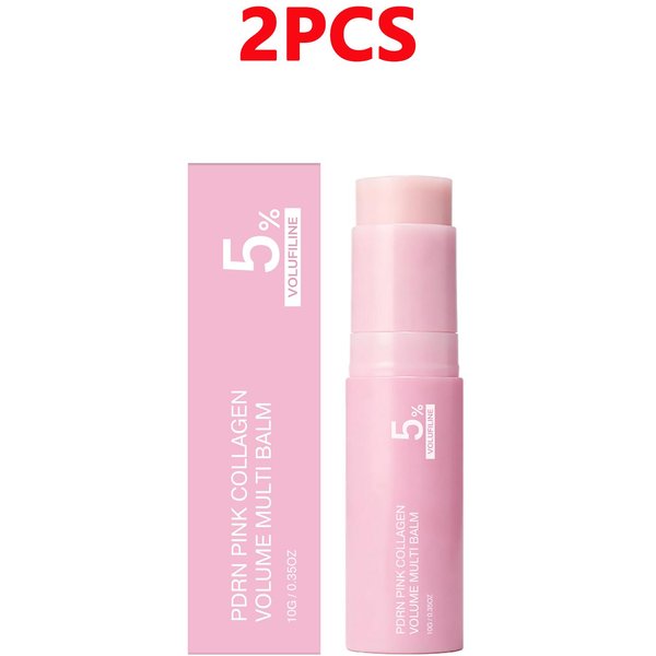 Kolagenowy Sztyft Wielofunkcyjny Volume Balsam Do Twarzy I CiałA Primer Do Twarzy, Szyi, Ust NawilżAjąCa GłAdka Baza DłUgotrwałY Naturalny Blask-image