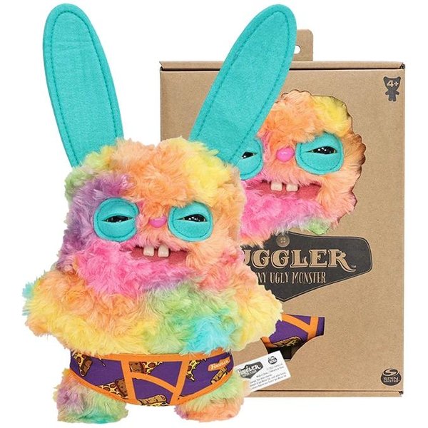 22CM Fuggler Szeroko Oczyasty ZęBasty PotwóR Pluszowe Lalki MięKki Fuggler Pluszowe Spodnie Szpara ZęBata Monstrosity Fugg Pluszowe Zabawki Urodzinowe-image