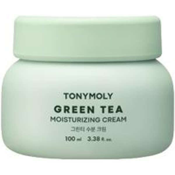 Tonymoly The Chok Chok Green Tea Watery Skin Care SET De 2 (TóNico + LocióN) #Cream 100Ml-image