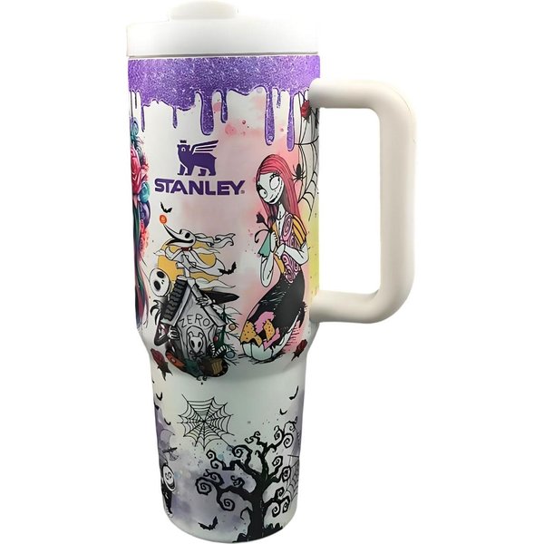 Vaso Luminoso De Halloween Acero Inoxidable 304 Termo De Gran Capacidad Vaso- Termo De Alto Valor Vaso- Termo Para Coche One Size-image