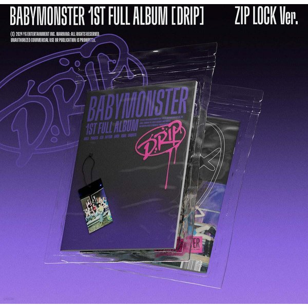 Babymonster – Drip / Pierwszy PełNy Album Zip Lock Ver.-image