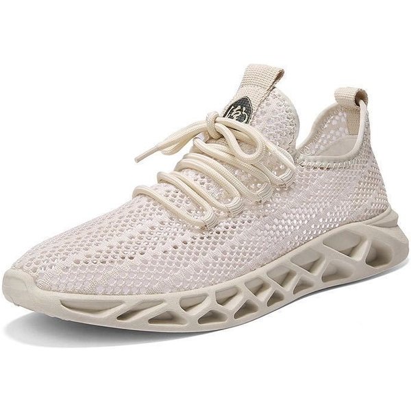 Zapatos De Hombre De Moda De Verano Transpirables De SeccióN Delgada De Malla Coreana Zapatos Deportivos Casuales De Malla Hueca Para Hombre Zapatos De Moda 39-image