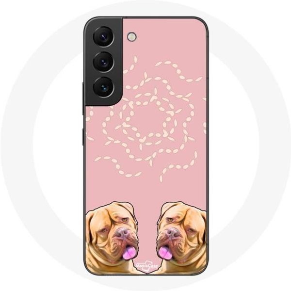 Funda Samsung Galaxy S21 FE Dogo De Burdeos Foto SiméTrica-image