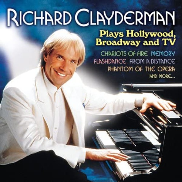 CD Richard Clayderman - Interpreta Hollywood Broadway Y TV Pop No JapóN Usado Gray-image