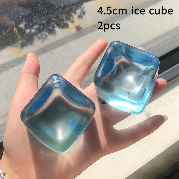 Kostki Lodu O Powolnym Odbiciu MięKka Wyciskana Zabawka - Sensoryczny Fidget OdstresowująCy Dla DorosłYch, Adhd Autyzm MięKkie Zabawki Do ŚCiskania-image