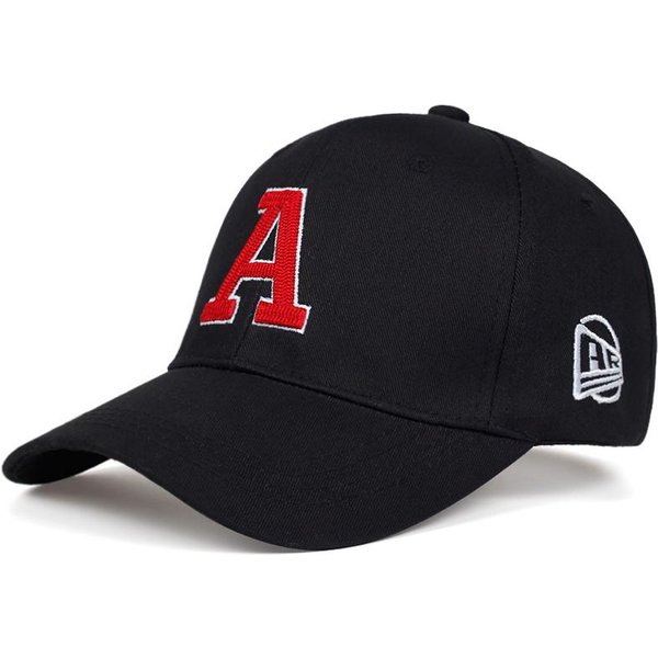 Nueva Gorra Negra Hombres AlgodóN Gorras De BéIsbol Para Hombres Mujeres Huesos Masculino Ed Gorras De Hombre Snapback Gorras Hip-Hop Adjustable Red-image