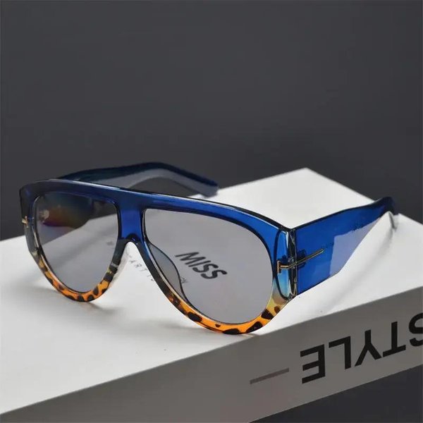 Nuevas Gafas De Sol De Piloto Oversize Vintage De Lujo Para Mujer Para Hombre Lentes Grandes Montura Resistente Al Viento Populares Gafas De Sol Punk UV400-image