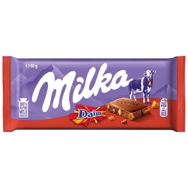 Milka Daim Czekolada Mleczna - 90 G-image
