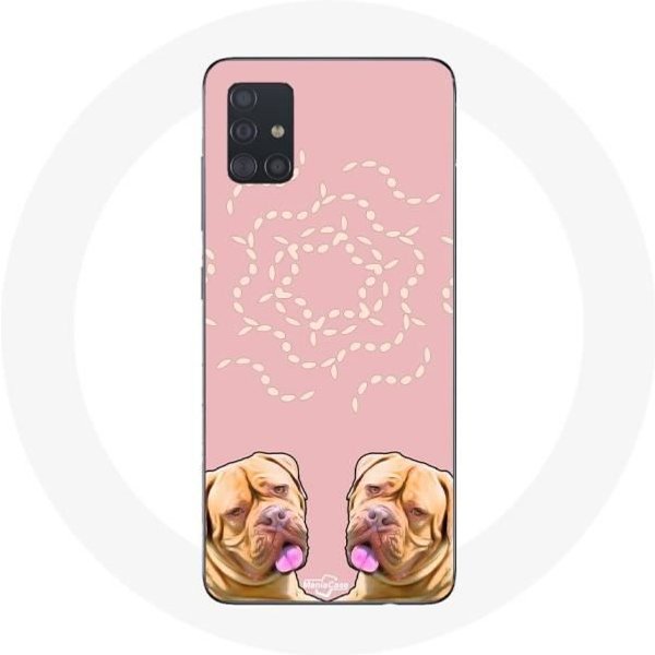 Funda - Samsung - Galaxy A51 - Dogo De Burdeos - SiméTrica - Flexible-image