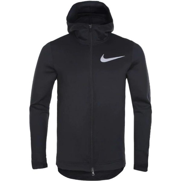 Chaqueta De Manga Larga Con Capucha Y Estampado De Logotipo De Color SóLido Nike Para Hombre Chaquetas Negro 856439-010 S Black-image