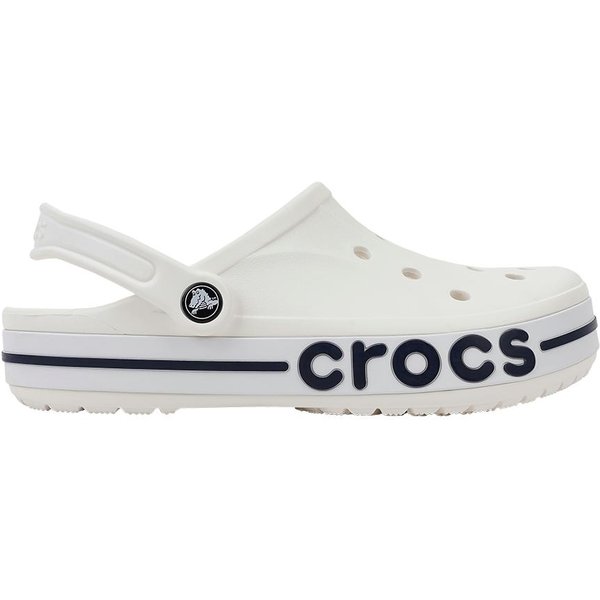 Crocs Bayaband Clog Zuecos De Exterior De Moda Zuecos Unisex Blanco Roto 205089-126 37-38-image