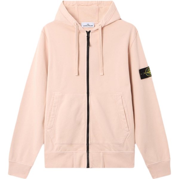 Sudadera Con Capucha Y Cremallera De Manga Larga Stone Island Rosa Antiguo Hombre Sweatshirt L2S156100061S0051V0082 XXL Beige-image