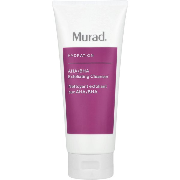 Murad, Limpiador Exfoliante Hidratante Con Aha/Bha, 6.75 Fl Oz (200 Ml) White-image