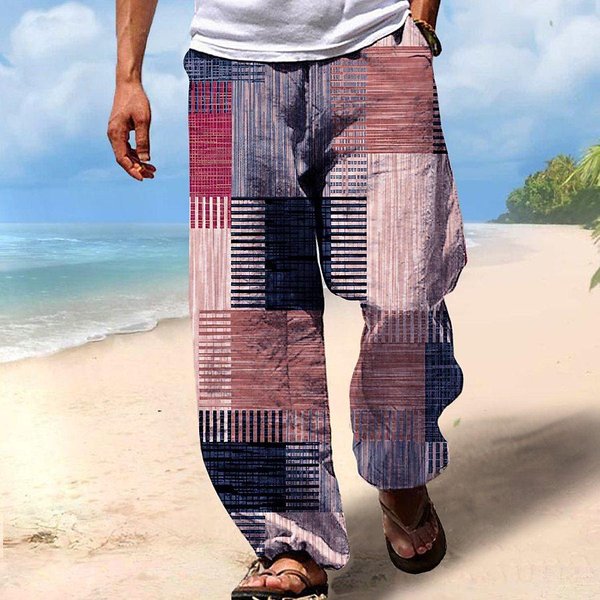 Pantalones Deportivos Casuales Para Hombre Equipados Con Cintura EláStica Y Bolsillos - Estos Pantalones Casuales De Corte Recto Son Perfectos Para Todas Las Estaciones L Gray-image
