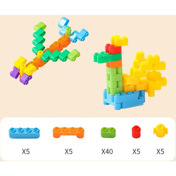 Rompecabezas Y Bloques De ConstruccióN En Constante Cambio Inserciones Y Montajes De PláStico Juguetes Educativos Para NiñOs NiñOs Y BebéS JardíN De Infancia Yellow-image