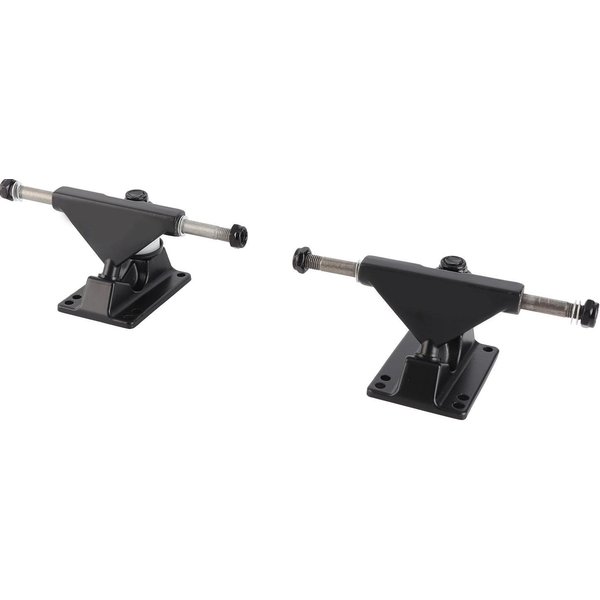 Combo De 2 Ejes De Patineta De 3,25 Pulgadas, Ruedas Abec, Accesorio Para Longboard Negro-image