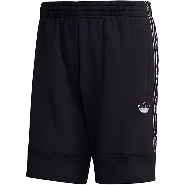 Pantalones Cortos Casuales Adidas Originals Para Hombre Negros Moderados S-image