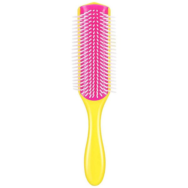 Cepillo Para Peinar De 9 Filas Peinado Cabello Liso Rizado Desenredante Mujeres Hombres Peines Masaje Cuero Cabelludo Hogar PeluqueríA SalóN Cepillo Desmontable Pink-image