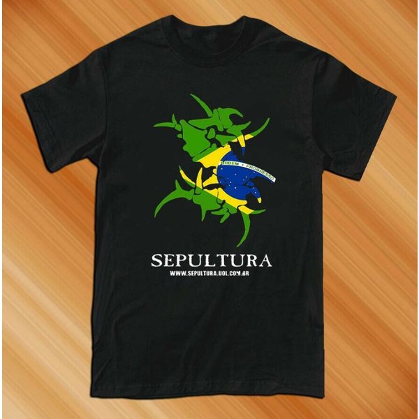 26 Sepultura Banda De Metal Rock Camiseta Para Hombre Negra Blanca Talla S-5XL Camiseta Unisex 5XL Varios Colores-image