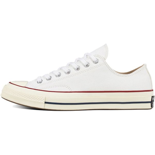 Converse Chuck 70 Low Blancas 2019 Zapatillas Unisex Granate Aigrette Blanco ÓPtico 162065C 44.5 White-image