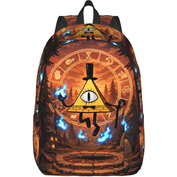 Plecak Cool Gravity Falls WytrzymałY Studencki Biznesowy Plecak Na Co Dzień Dla MężCzyzn Kobiet Torby PłóCienne Na Laptop Komputer M-image