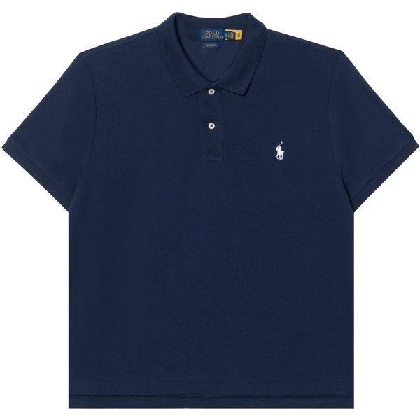 Polo Ralph Lauren Camisa Polo De Manga Corta Con Botones Corte CláSico Tops Para Mujer 211747409-002 XS-image
