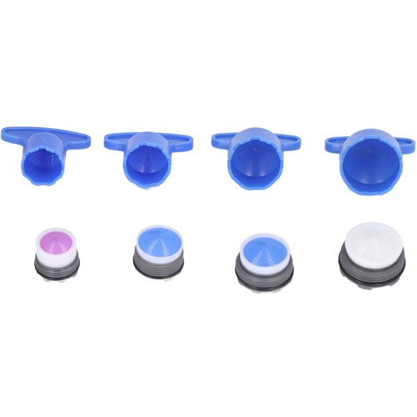 8 Piezas Aireador De Grifo Inserto De PláStico Aireadores De Grifo De Agua Con Llaves Para BañO Cocina-image