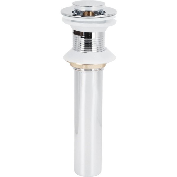 DesagüE De Lavabo TapóN De DesagüE De Fregadero DesagüE Emergente Galvanizado Sin Rebosadero BañO White-image