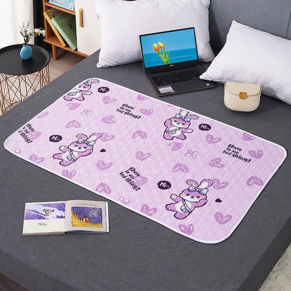 Almohadilla Menstrual Antifugas, Almohadilla Para Orina, Almohadilla Para Incontinencia Para Personas Mayores, Protector De Cama, PañAl Para Adultos, SáBana, Tela Transpirable, Impermeable, Lavable, ColchóN 50*70Cm-image