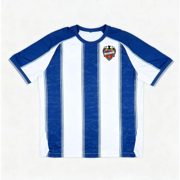 Sezon Levante UD Koszulki PiłKarskie Domowe I Wyjazdowe Koszulka Sportowa Drukowana W 3D Taka Sama Dla DorosłYch Rodziny Dzieci Koszulki Unisex 6XL Blue-image